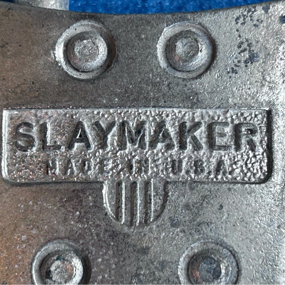 Vintage Slaymaker Rustless  Antique Padlock. Works w/1 key. Rare Patina Steel. - Picture 4 of 8